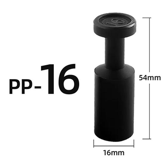 10pcs PP PPF4 /6/8/10/12mm Pneumatic Blanking Pipe End Cup Plugs Air Hose Tube Push Fit Connector Plastic Plug Ventilation Valves 4