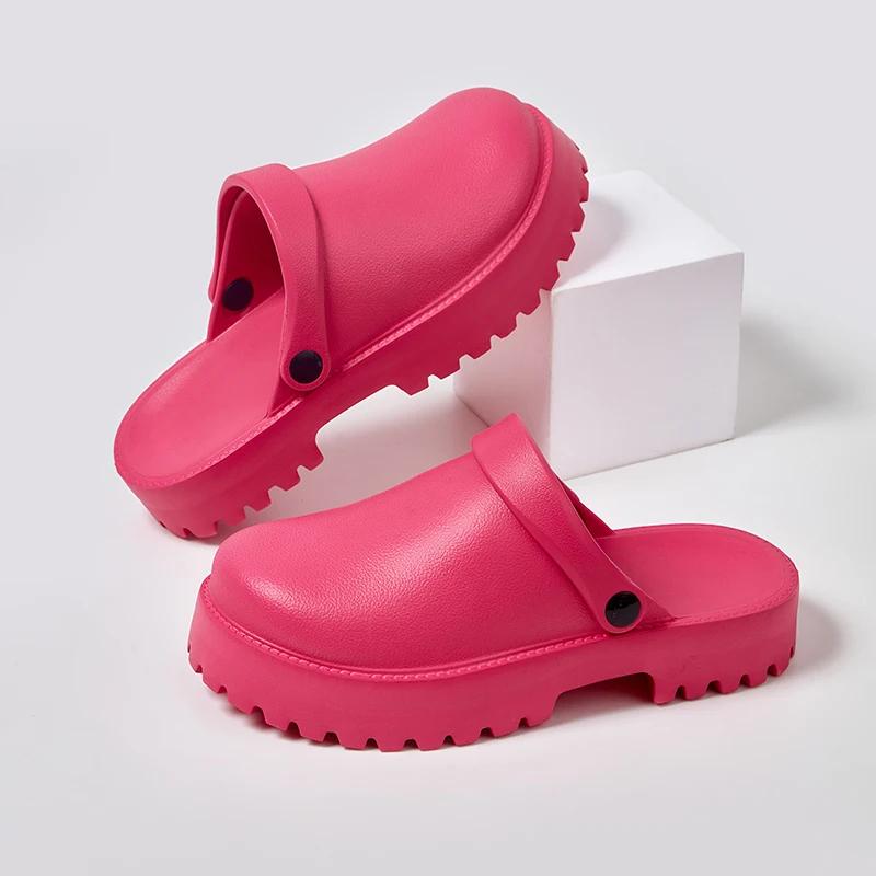 Fashion Nursing Clogs EVA Medical Shoes for Women Men Hospital Doctors Nurse Surgical Footwear Light Weight Anti Slip Garden Slippers