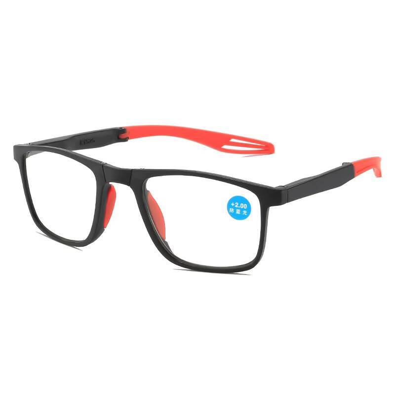 

2026 Suitable For Middle-Aged Elderly Readers Folding Reading Glasses, Portable High-Definition And Ultra Light +100