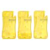 3pcs Yellow Plastic Needle Threader Plastic Self-Thread Guide  Household Use