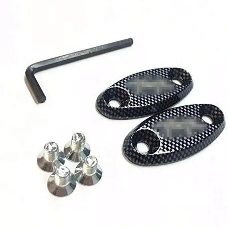 Motorcycle Parts Mirror Block Off Base Plates for Honda Cbr 600 F4 F4I 900 Rr 929 954 1000Rr Carbon