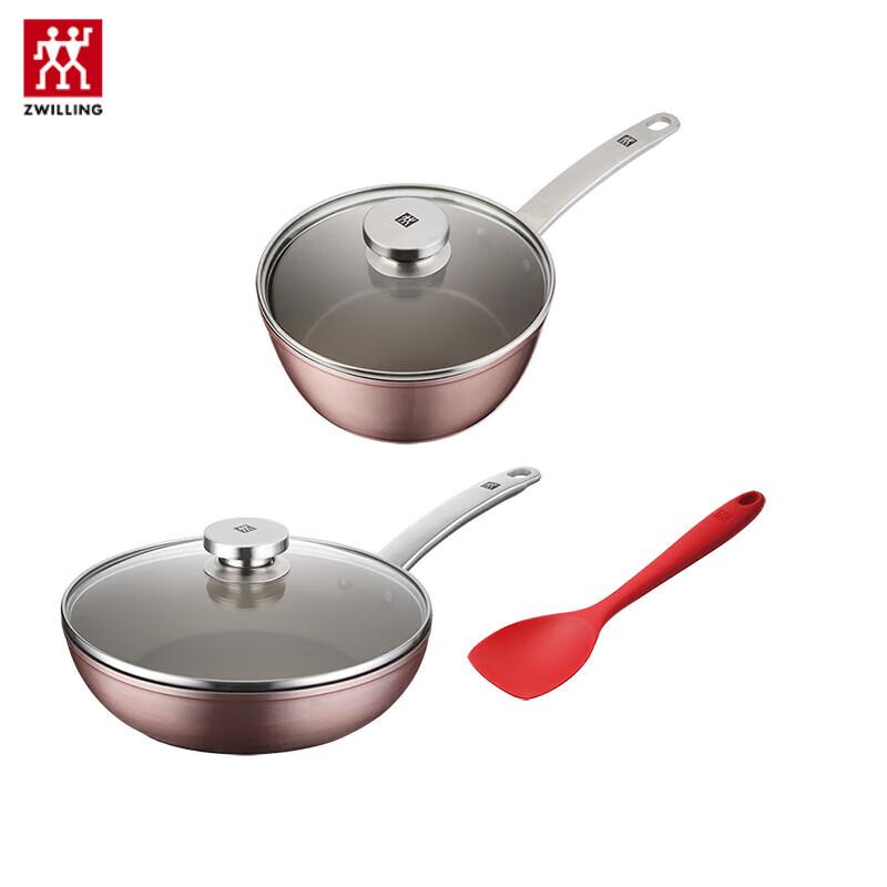 

ZWILLING Enjoy 3-Piece Chinese Wok & Frying Pan Set