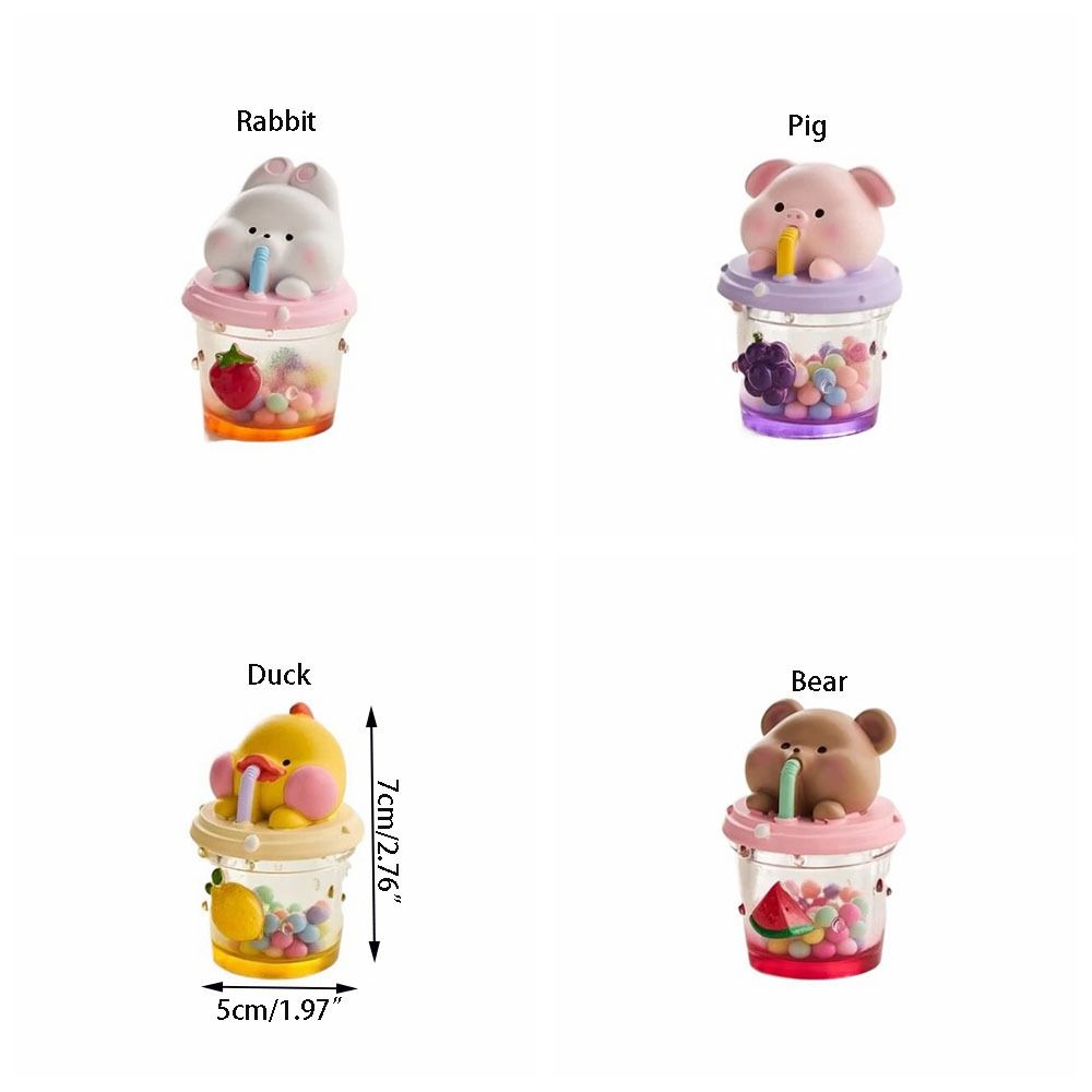 New Cartoon Style Fruit Colorful Doll Ornaments Home Accessories Hand Cute Ornaments Modern Creative Resin Animals Statue