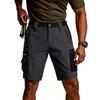 Men's Stretch Casual Work Pants, Lightweight  Golf Pants, And Elastic  Work Shorts With Multiple Pockets