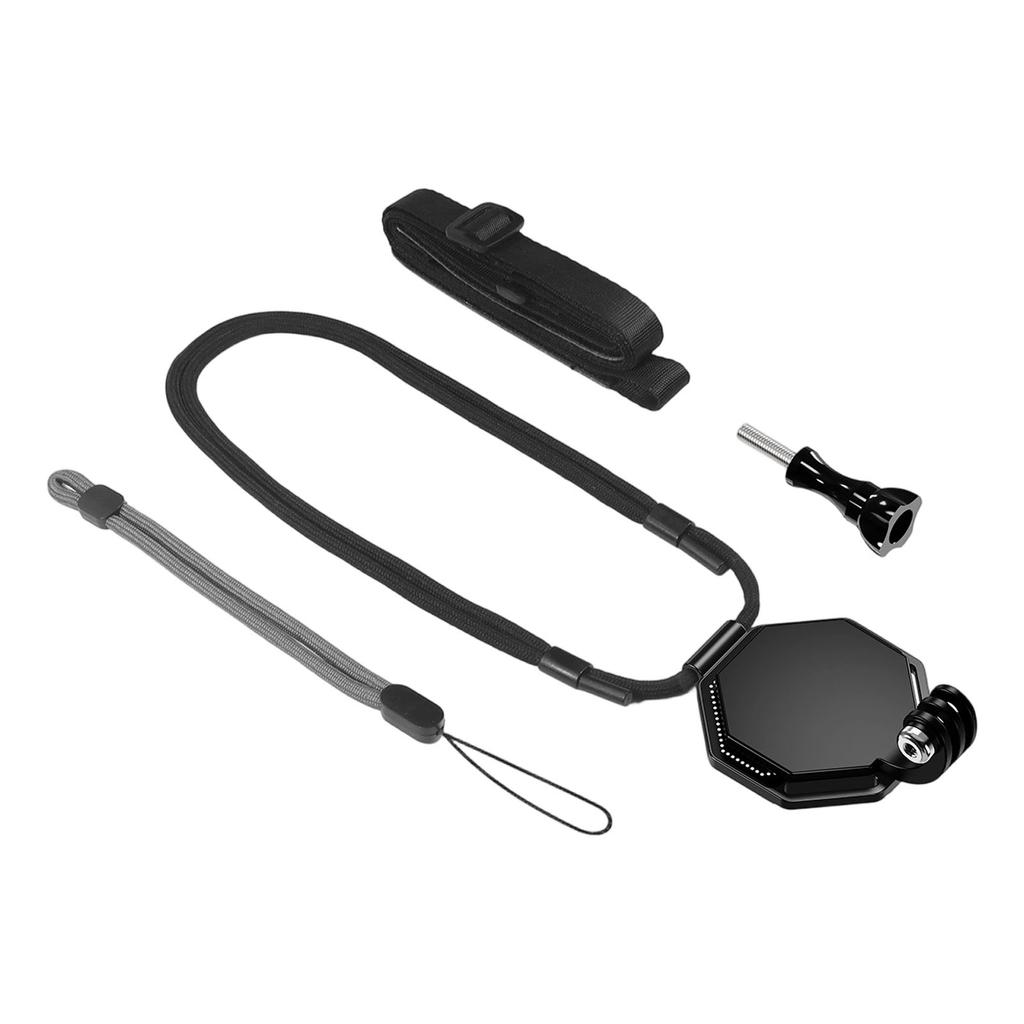 Sichere magnetische Ladestation Voraufzeichnung Tragbarer Halter zur Befestigung am Hals für Insta360Go Ultra Mini-Kamera