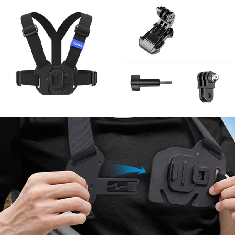 Chest Strap Mount Belt for  10 9 8 7 6 5 Action 3 2 Action Camera Chest Harness Mount Adapter Holder Accessories