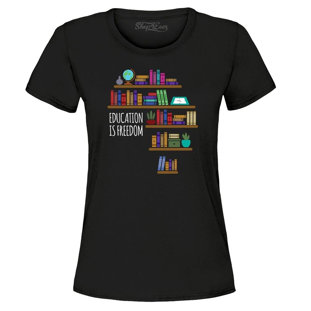 Education Is Freedom African History Women's T-Shirt Black History Shirts