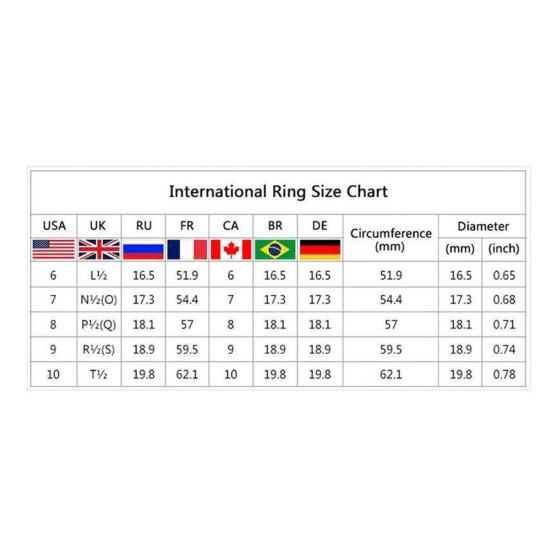 Wedding Ring Size Ring Chart Jewelry Us To Uk Ring Size Buy Sizes
