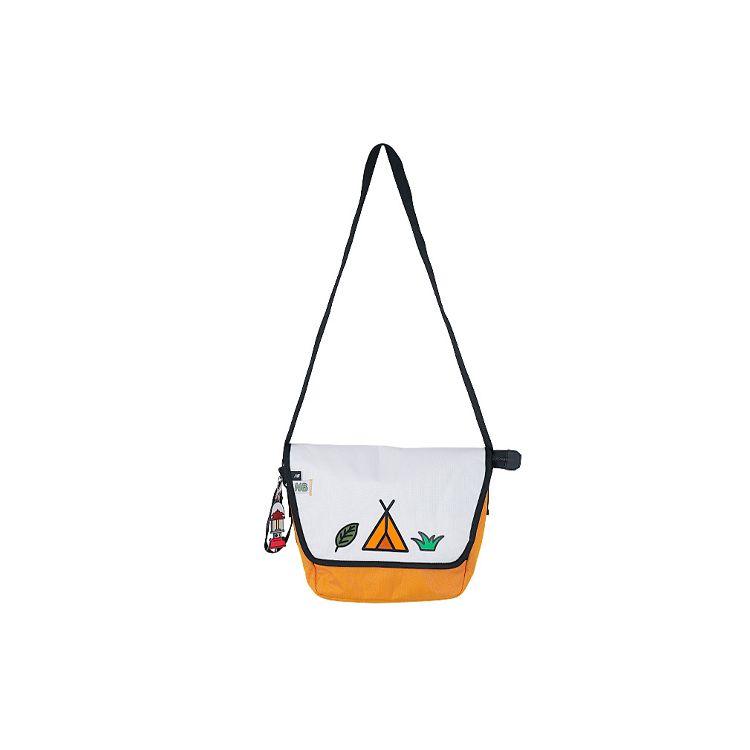 New Balance Fabric Crossbody Bag Regular Unisex Couple Style Unisex bags NCGCA89133 White/Yellow