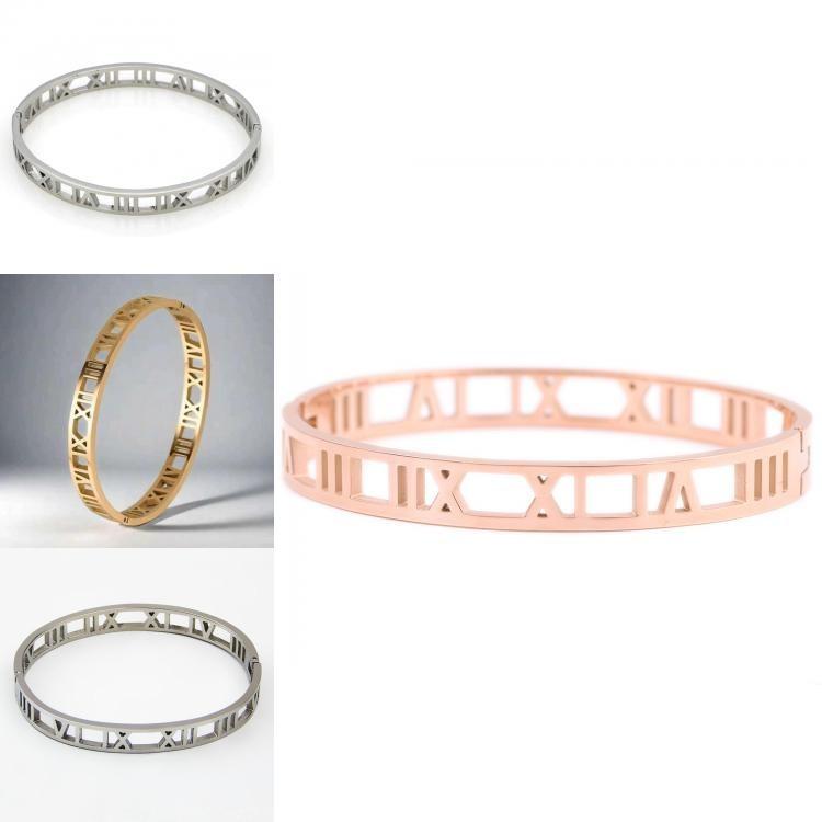Minimalist Roman Numerals Bracelet For Women And Men Fashion Jewelry