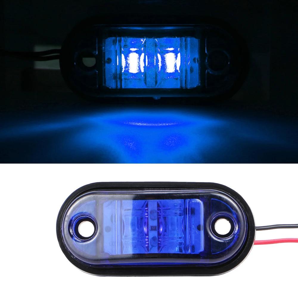 1 Pc/Pair 24v 12v Durable LED Side Marker Lights For Trucks Side Clearance Marker Light Clearance Lamp
