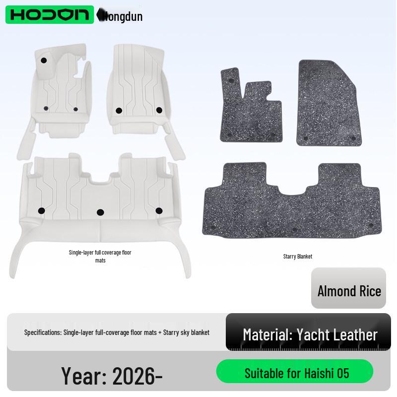BYD Sea Lion 05 Floor Mats: Full Coverage 26 Models with Decorative Trunk Mats & Car Accessories