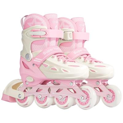 Little Champion Kids Adjustable Full-Flash Roller Skates
