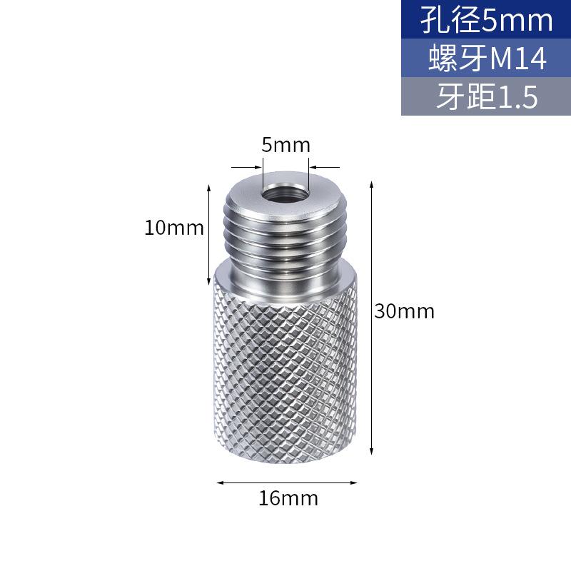 Stainless Steel Extended Knurled Drill Sleeve Woodworking Dowel Drill Locator 3 in 1 Puncher Accessories