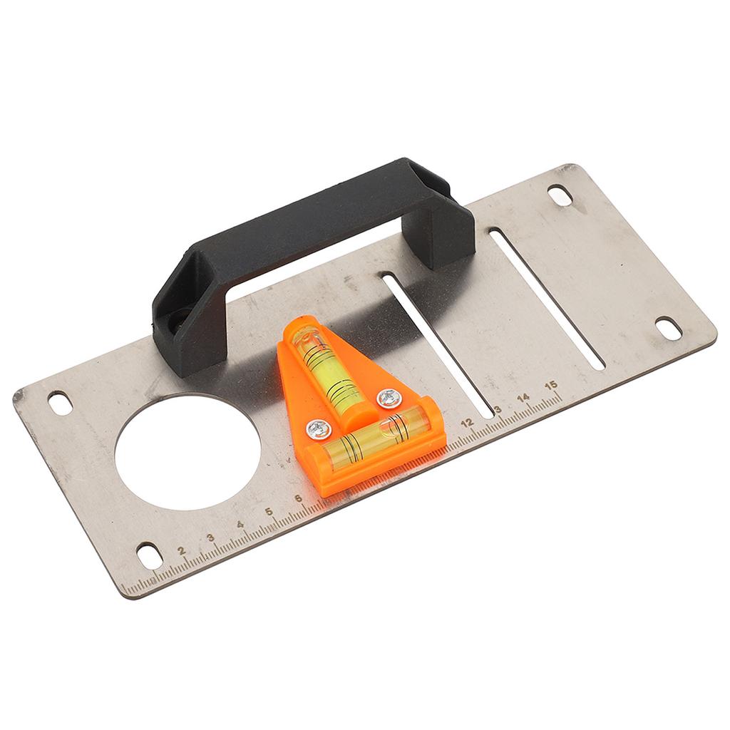 Edelstahl Wasserwaage Messen Markieren Positionieren Schlitzschablone Bauwerkzeug