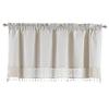 American Plain Crochet Short Curtain Kitchen Curtain Block Coffee Curtain Wash Table Cabinet Dust-Proof Half Curtain