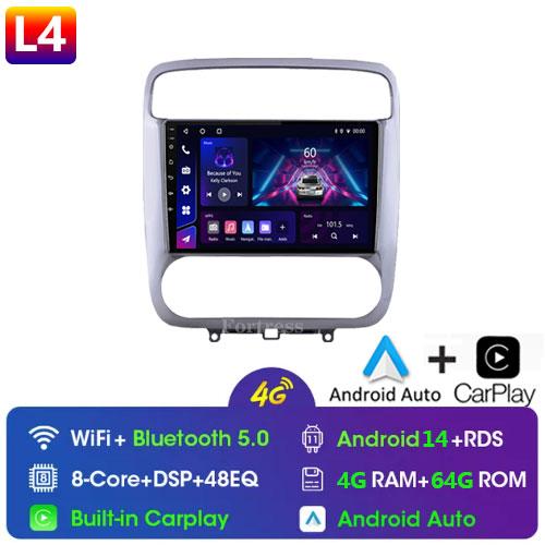 Fortress For Honda Stream 2000 - 2006 Car Radio Multimedia Video Player Navigation GPS Android No 2din 2 din dvd AT/MT