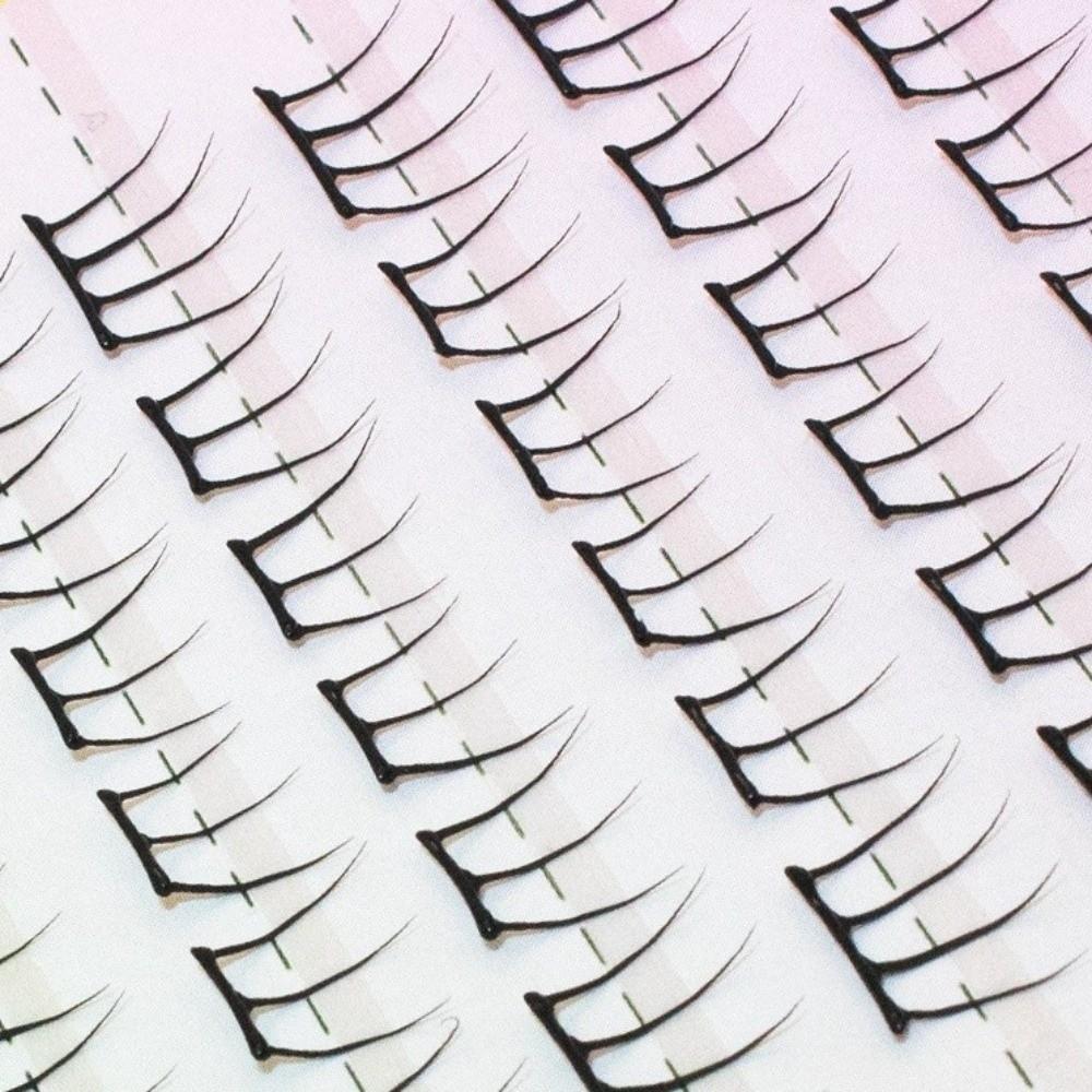 Black Color DIY Fake Lash Natural Style False Eyelashes New Lash Extensions for Idol Girls