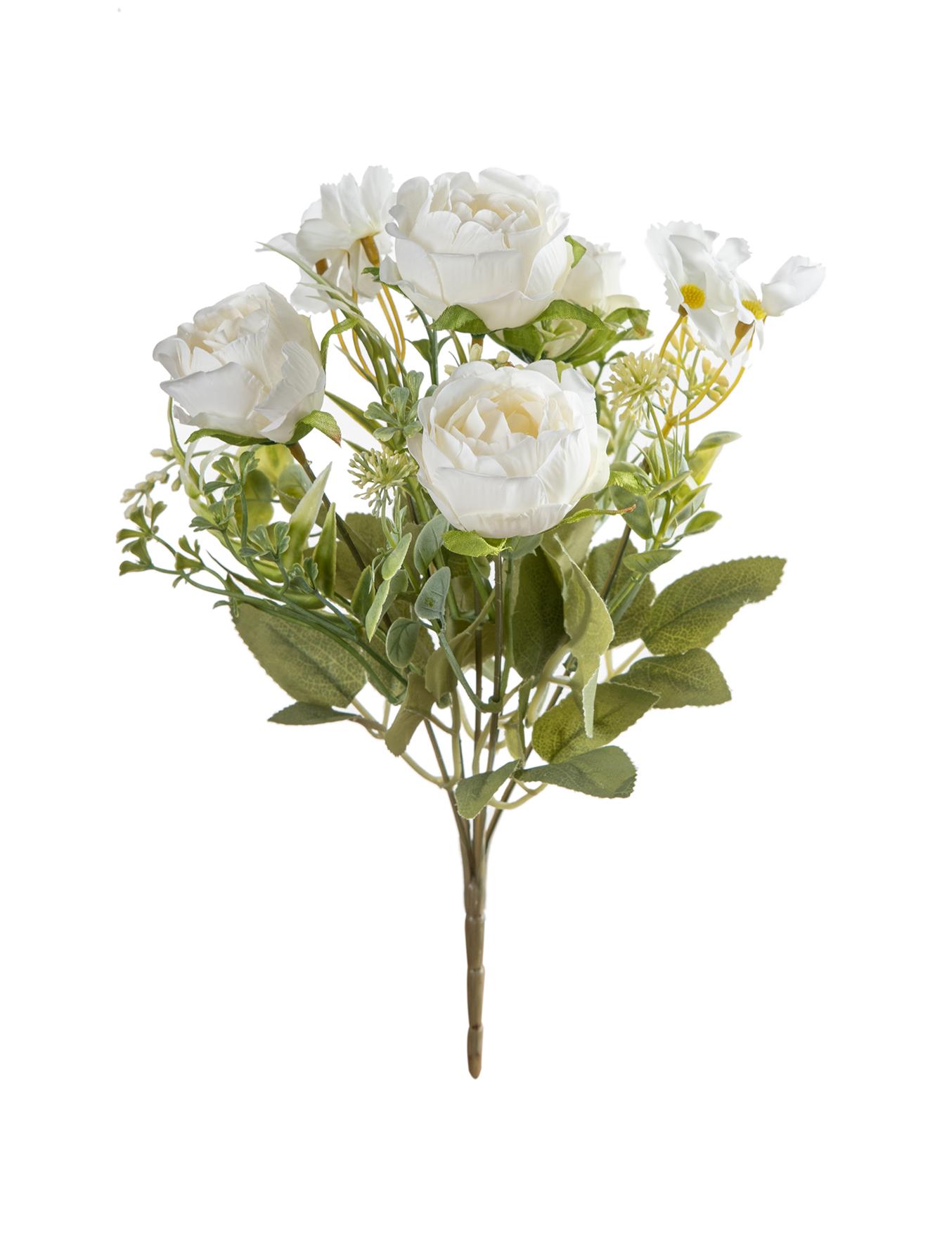 

Искусственный цветок шелковая роза пион свадебный букет невесты арка рождественский венок украшение дом гостиная бонсай фотография белый