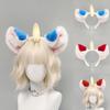 High Elasticity Plush Headbands Featuring Cute Mythical Ears Face Washing Soft Material Sensitive Skin Friendly