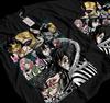 Anime Vintage Özel Tişört Unisex, Anime Manga Tişörtü, Anime Tişörtü, Anime Severler Tişörtü, Grafikli Anime Tişört, Manga Tişörtü, Japon Anime