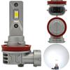 2 szt H9 LED żarówki 12-24V CANBUS CSP Biała, mocna 5000lm Nowość Off-Road