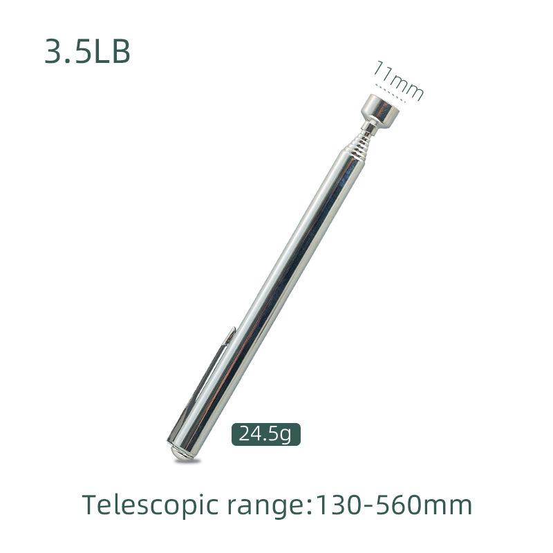 Magnetic Pickup Tool Kit with Telescopic Extension, Mirrors, Flashlight, and Storage Bag