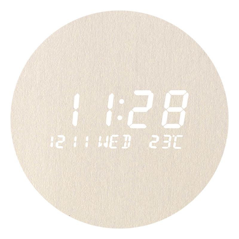 LED Wall Clock Creative Clock Living Room Home Bedroom Silent Clock Nordic Style Fashion Wall Clock
