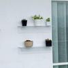 2pcs Acrylic Shelf Wall Shelves No Punching Toilet Kitchen Storage Rack Transparent Floating Shelves Display Rack Holder