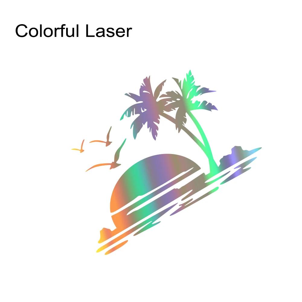 Sunrise Pattern Car Sticker For Ford Chevrolet Toyota Van Vehicles Vinyl Decal Auto Body Tuning Decoration Sticker Accessories
