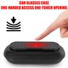 1Pcs ABS Car Sun Visor Glasses Frame Sunglasses Card Storage Case For Tesla Model 3 Y S X Roadster Juguete SpaceX Cybertruck