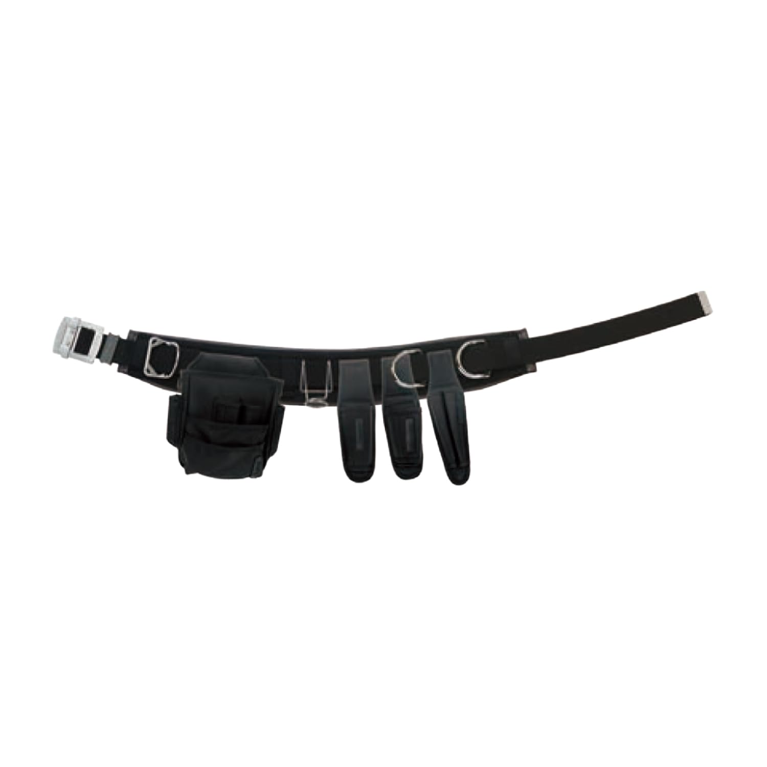 

Jefcom Waist Tool Set WSG Series Curve Type High Tool Belt Hooker (Torso Belt) Belt, Pouch, Holder, WSG-R96-2BK чорний