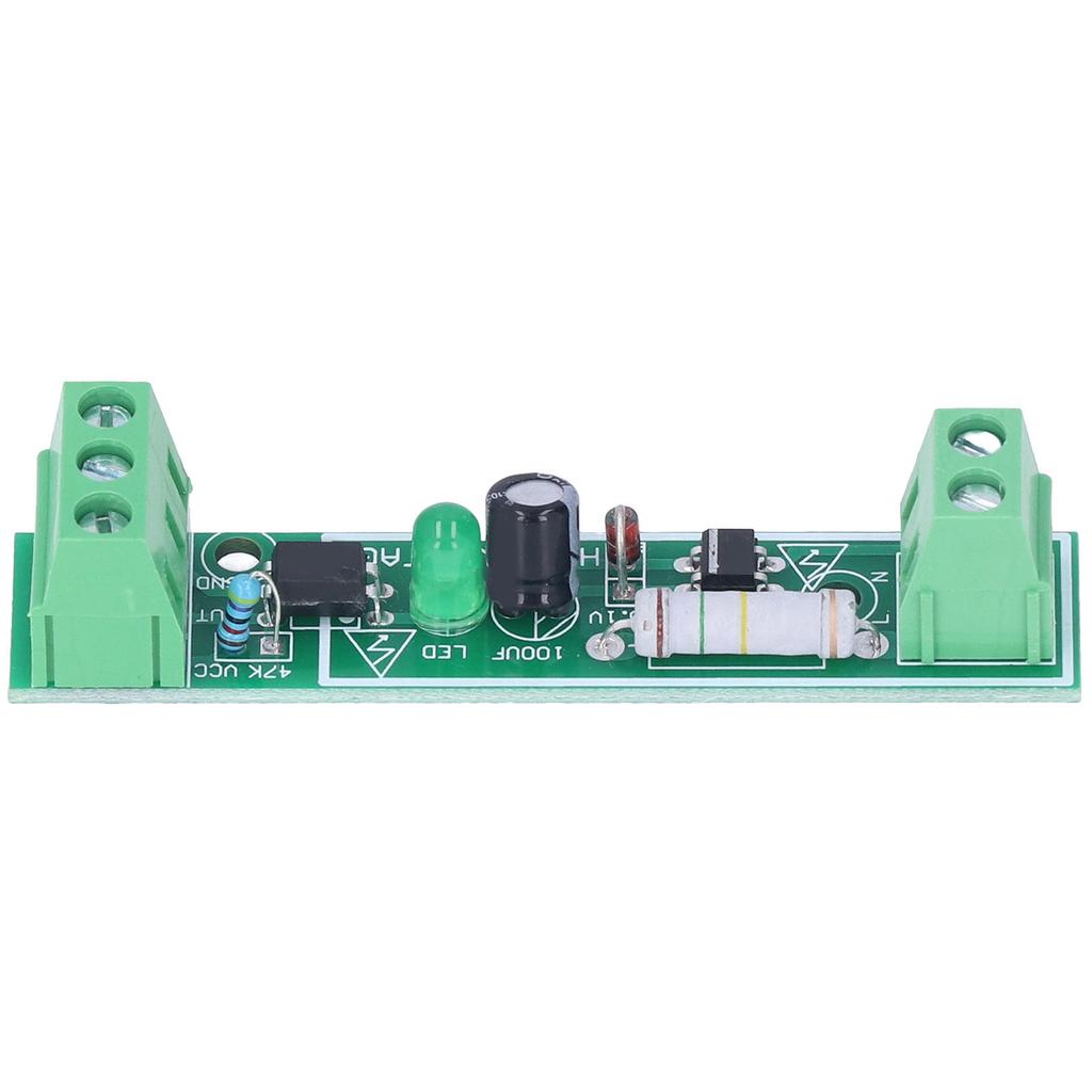 Optoisolator-Modul 1 Kanal Optokoppler Isolationsplatine Spannungserkennung für SPS AC 220V