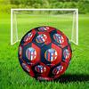 Football Bologna Soccer Ball Size 5 Soccer Ball, Machine-stitched, Soft and Comfortable, Suitable for Training and Matches Fan Gift