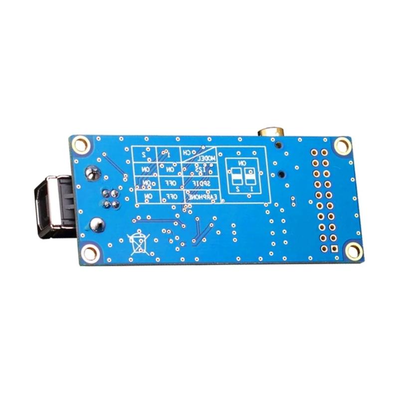 Professional PCM2707C USB To I2S Digital Interface Sound Card Converter Module Transmission For Audiophiles Music Player