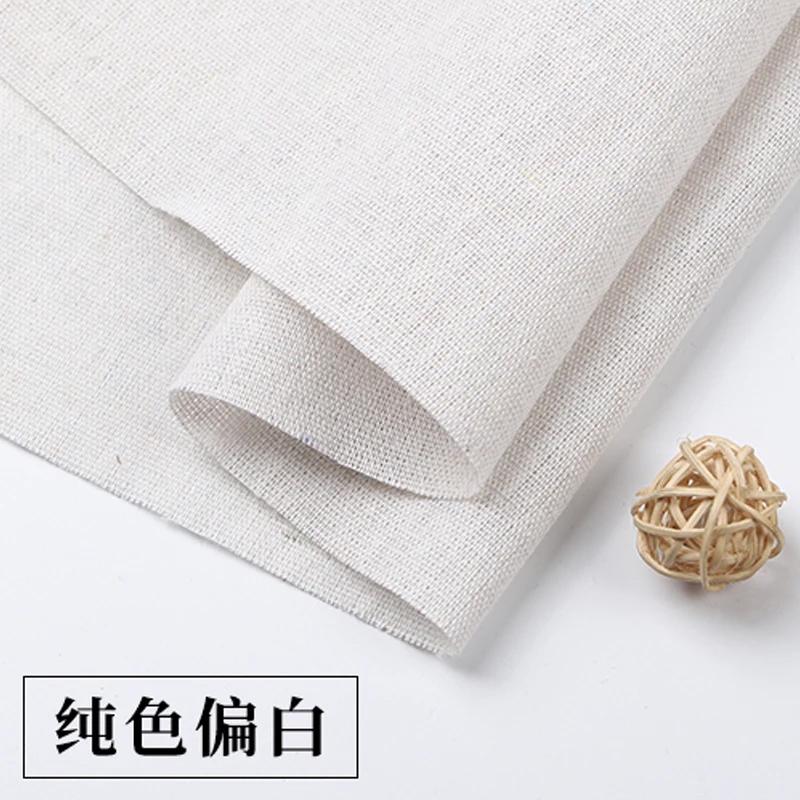 150x200cm/150x50cm  Cotton Linen Woven Fabric For Embroidery Practice Fabric ,Curtains, Tables Decoration Handmade DIY Cloth