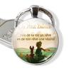Cross-border Little Prince Time Gem Metal Keychain: European & American Style Pendant Gift
