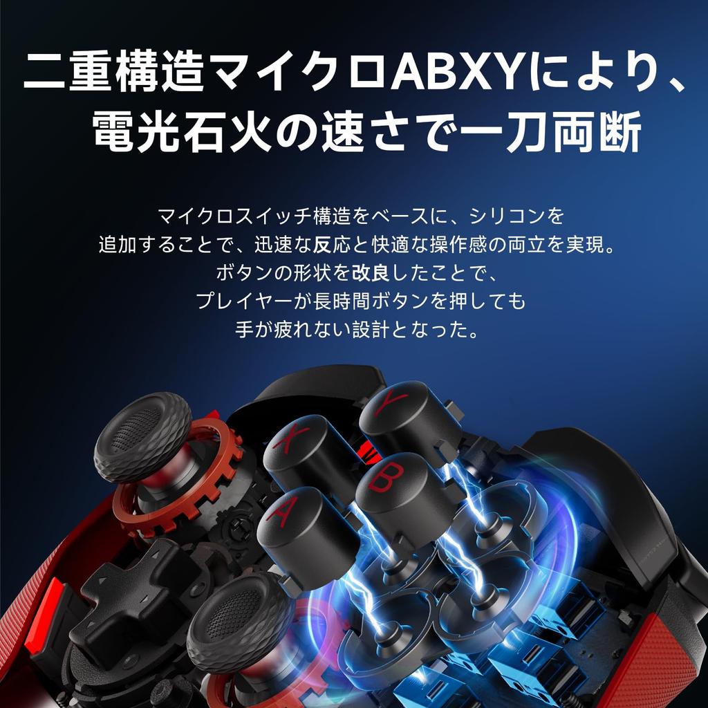 Warriors ORIGINS Limited BIGBIG WON BLITZ2 TMR Wireless Controller with TMR Magnetic Resistance 2000Hz Polling 16 Mechanical Switch 1000mAh High App