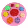 1 Molde de Silicona de Flor Molde de Fondant Herramientas para Decorar Pasteles Molde de Chocolate