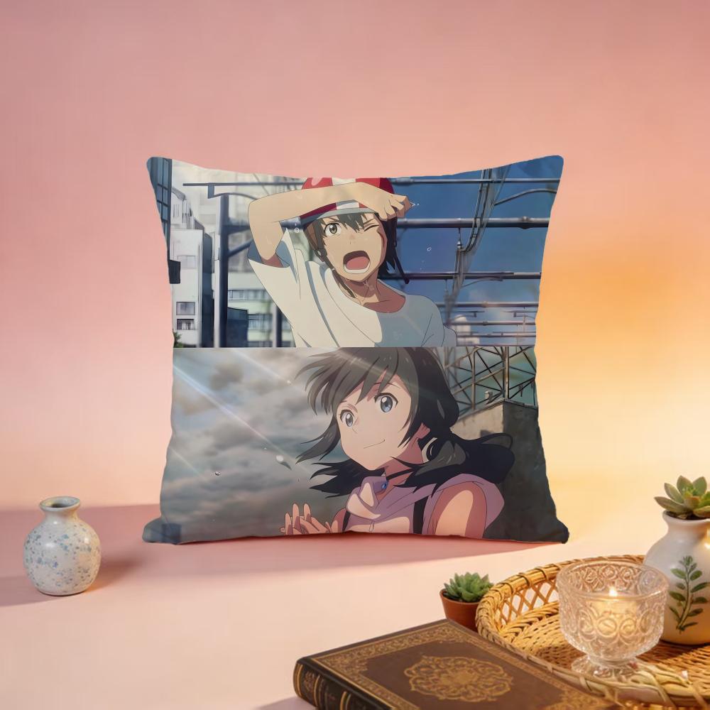 Hot WWeathering With Youable Cushion Cover Premium SkinFriendly Pillow Case MultiPurpose for Home Office Travel