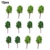 Trees Green 50mm Accessories Bushy Dark Green Decoration
