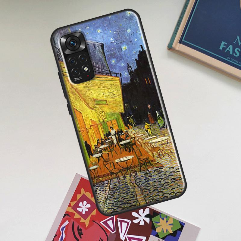 Oil Painting Van Gogh Case For Xiaomi Redmi Note 13 14 Pro 12 11 10 15 Pro Plus Redmi 15C 14C 13C 10C 12C 15 Cover