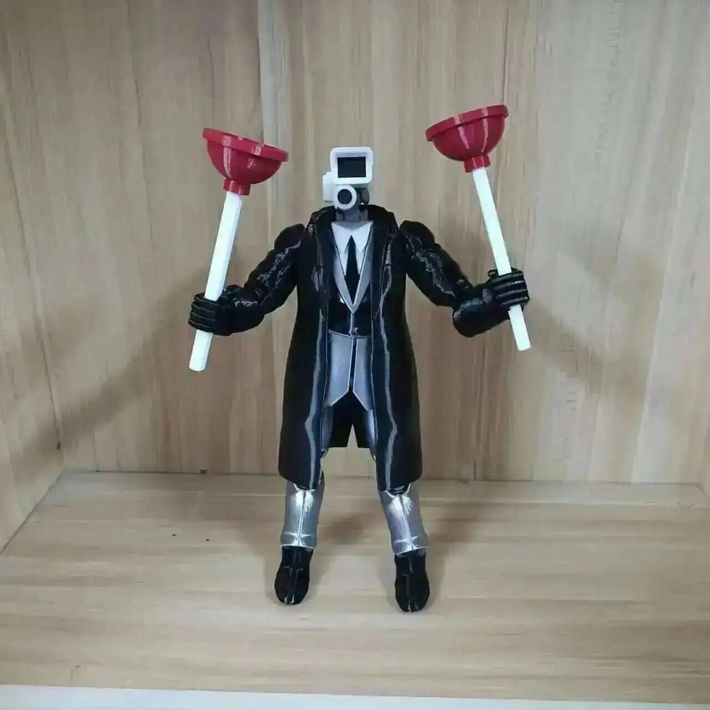 Dummy 13 Skibidi Toilet Figurines Skibidi Toilet Figurine articulée Jouet Art Skibidi Toilet Figurine Homme Télé Speakerman Boîte Aveugle