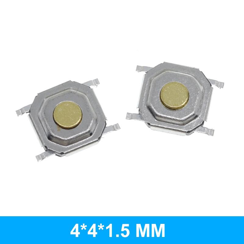 TZT 10/100PCS 3*6 3*4 4*4 SMD Tactile Tact Push Button Switch 2Pin 4Pin Touch Micro Switch 3x4x2 3x6x4.3 3x6x2.5 3x6x5 4x4x1.5