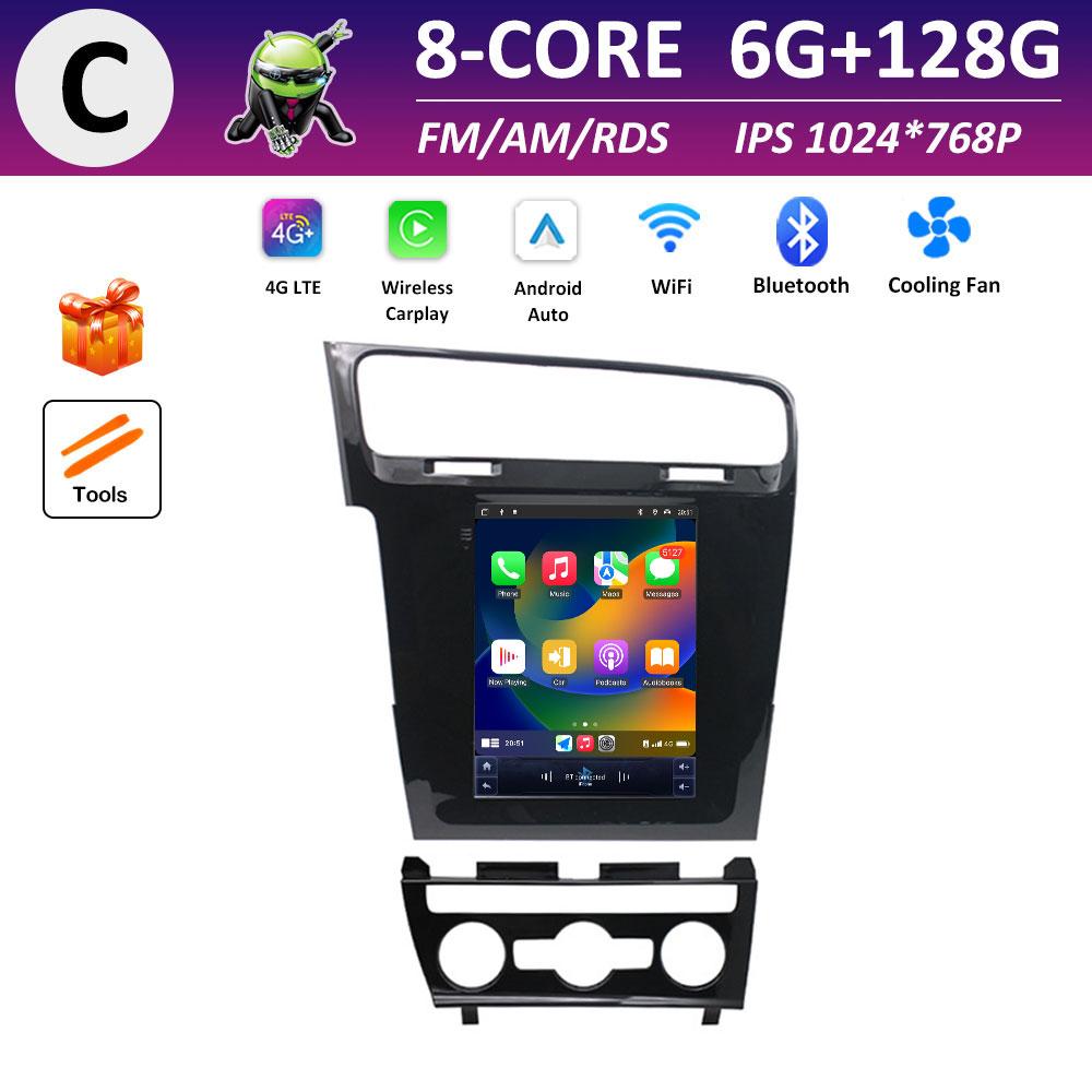 DSP Stereo Wireless Carplay for Volkswagen Golf 7 2014 2015 2016 2017 - 2018 Car Multimedia Video Radio Player Accessories WIFI