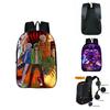 Strapazierfähiger 17-Zoll Undertale Sans Rucksack für Kinder mit verstellbaren Trägern und stilvollem Design