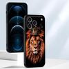 Funda Phone Cover Case for Apple iPhone 17 Pro Max 16 15 Pro 7 8 12 XR XS MAX 14 Air 13 11 Cool Lion