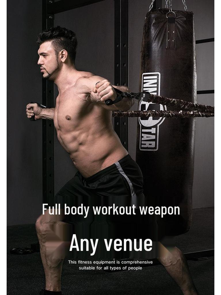 INNSTAR 11-Piece Resistance Band Set for Home Fitness & Strength Training