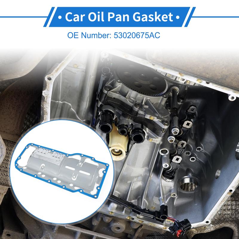X Autohaux No.53020675AC Car Transmission Filter Oil Pan Gasket for Ram 1500 4.7L 2011-2013 for Chrysler Aspen 4.7L 2007-2009
