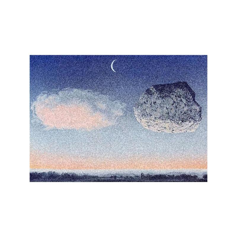 Suprarealism celebru, postere de artă, pânză, pictură, pictură murală abstractă de René Magritte, imprimeu pentru galerie, dormitor, decorațiuni interioare